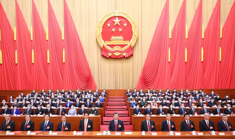 十四屆全國人大一次會議在京閉幕