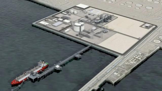 三化建中標中東首個海上液化天然氣加注中心項目